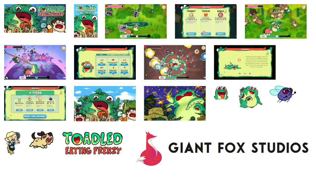 Toadled: Eating Frenzy Media Press Kit