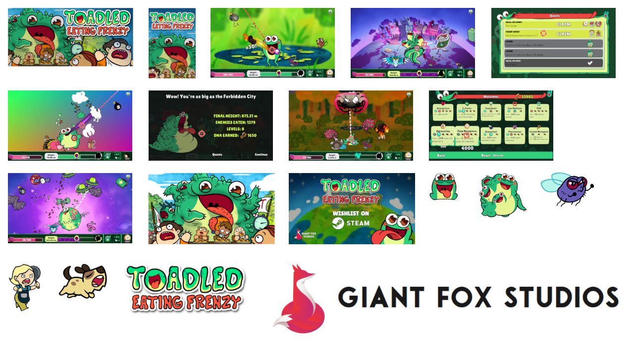 Toadled: Eating Frenzy Media Press Kit